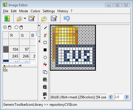 A View of a Image Editor